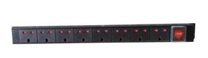 Ổ cắm điện 6-port PDU UK Type VIVANCO VC70613U