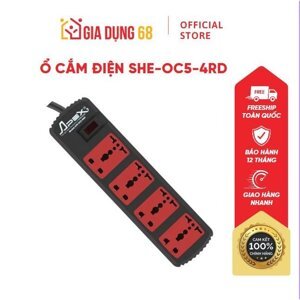 Ổ cắm điện Apex APE OC5-4RD