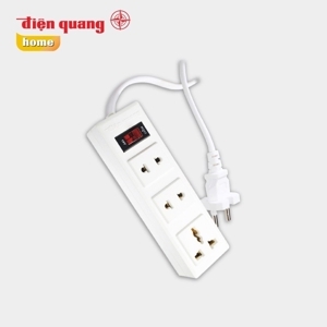 Ổ cắm điện chịu nhiệt Điện Quang ĐQ 002A-02