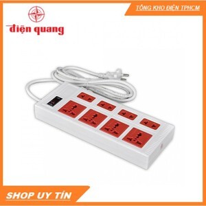 Ổ cắm điện chịu nhiệt Điện Quang ĐQ ESK 5WR 8ECO