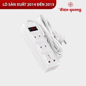 Ổ cắm điện chịu nhiệt Điện Quang ĐQ 002A-02