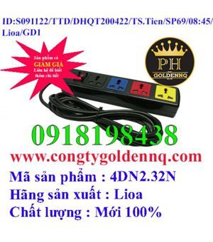 Ổ cắm điện Lioa 4DN2.32WN