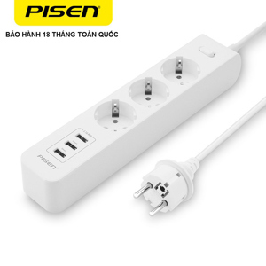 Ổ cắm điện Pisen 303-EP