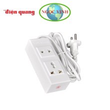 Ổ cắm Điện Quang ĐQ 001A-02-2M