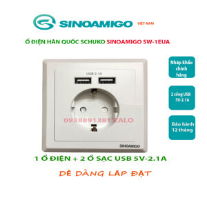 Ổ cắm điện Sino Amigo SW-1EUA