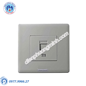 Ổ cắm điện thoại 1 cổng Honeywell P63817SLT