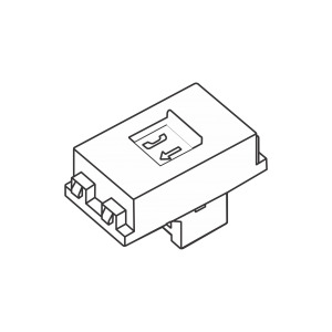 Ổ cắm điện thoại 4 dây Sino S18CC31RJ