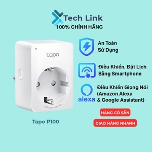 Ổ cắm điện Wifi thông minh TP-Link Tapo P100