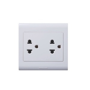 Ổ cắm đôi 3 chấu 16A HONEYWELL R4158WHI