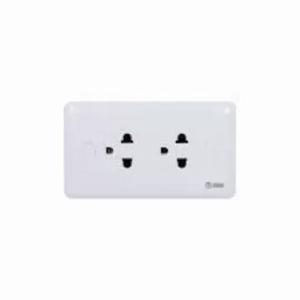 Ổ cắm đôi 3 chấu 16A SINO S1982E
