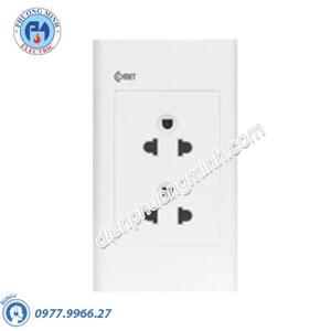 Ổ cắm đôi 3 chấu CS12U3