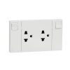 Ổ cắm đôi 3 chấu Schneider M3T_SIS_WE