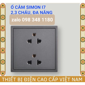 Ổ cắm đôi ba chấu 711287