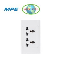 Ổ cắm đôi đa năng MPE A20UESM2N