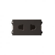 Ổ cắm đơn 2 chấu Schneider Zencelo 84426SUS_BZ_G19 - Size S