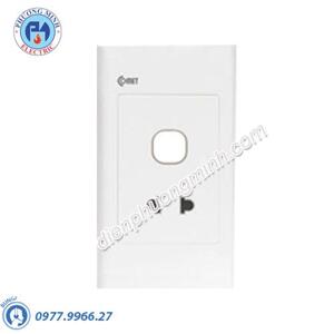 Ổ cắm đơn 2 chấu và 1 lỗ CS1U1