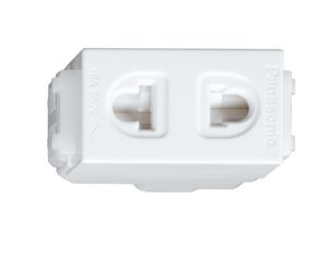 Ổ cắm đơn có màn che Panasonic WEV1081-7