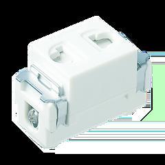 Ổ cắm đơn có màn che WNV1081-7W