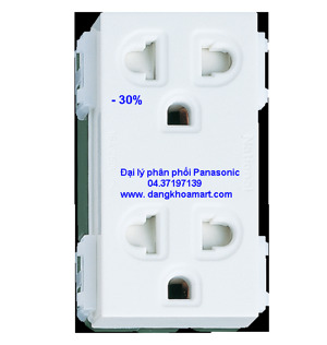 Ổ cắm đơn Panasonic WEV1582 - 3 chấu
