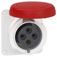 Ổ cắm gắn tủ Schneider IP67 PKF32G734 32A