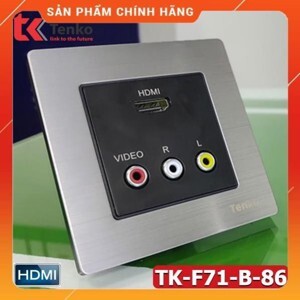 Ổ cắm HDMI – AV  Âm Tường TK-F71-B-86
