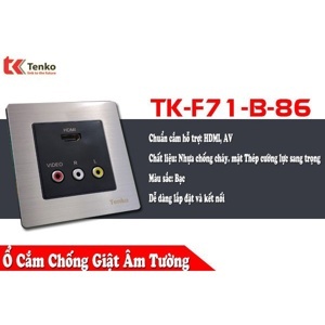 Ổ cắm HDMI – AV  Âm Tường TK-F71-B-86