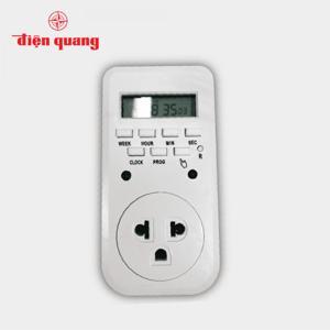 Ổ cắm hẹn giờ Điện Quang ĐQ ESK DT10 W 13