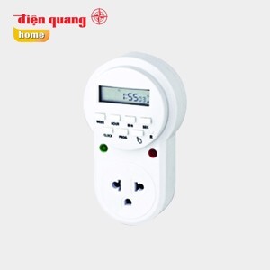 Ổ cắm hẹn giờ Điện Quang ĐQ ESK DT12 W 13