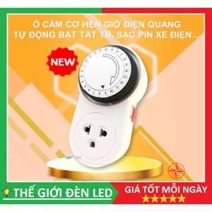 Ổ cắm hẹn giờ  Điện Quang ĐQ ESK MT06 WBL 13