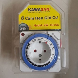 Ổ cắm hẹn giờ kiểu cơ Kawasan TG16A
