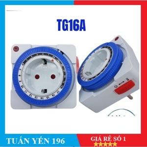 Ổ cắm hẹn giờ kiểu cơ Kawasan TG16A