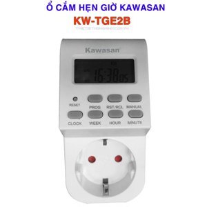 Ổ cắm hẹn giờ kỹ thuật số Kawa TGE2B