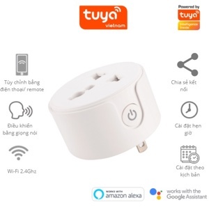 Ổ cắm hẹn giờ tắt mở cơ 10 tiếng