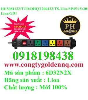 Ổ cắm kéo dài đa năng xoay 6D32N2X