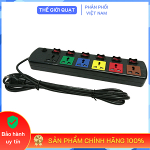 Ổ cắm kéo dài Lioa 6DOF33N - 3mx3
