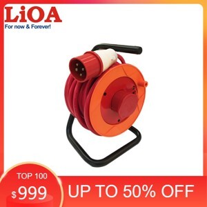 Ổ cắm kéo dài quay tay Lioa QN1P25CCA-10