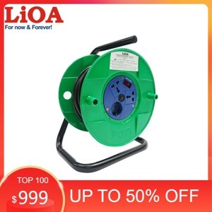 Ổ cắm kéo dài quay tay Lioa QT30-2-10A - 30m