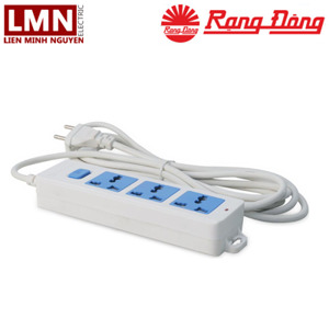 Ổ cắm kéo dài Rạng Đông RD-S02.E03/10A - 5m