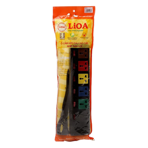 Ổ cắm Lioa 6DOF32N (6DOF32WN) - 3mx2