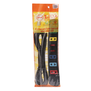 Ổ cắm Lioa 6S dây 5mx2 6S5