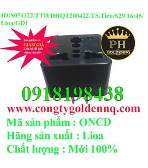 Ổ cắm Lioa nối đa năng chân cắm dẹt ONCD