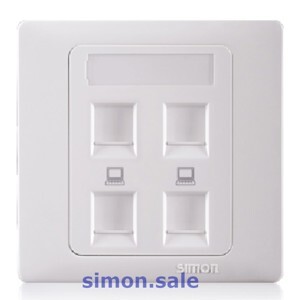 Ổ cắm loại dữ liệu Simon 55248S6