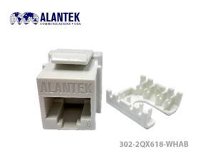 Ổ cắm mạng Cat6 ALANTEK 302-2QX618-WHAB