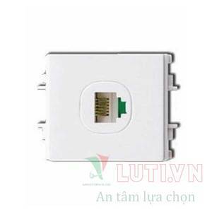Ổ cắm mạng CAT6 Schneider F50RJ8M6_WE_G19 - Size M