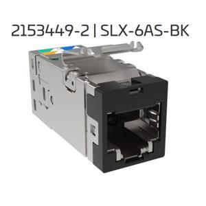 Ổ cắm mạng Cat6A Modular jack Cat6A AMP/Commscope 2153449-2