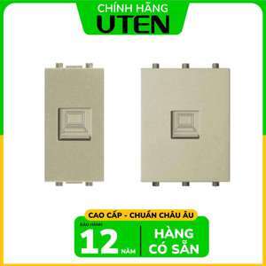 Ổ Cắm Mạng Cỡ M UTEN V9.1P-PCMS