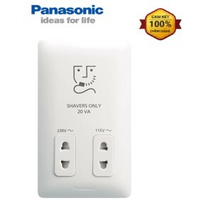 Ổ cắm máy cạo râu Panasonic WSBC9120SW-VN