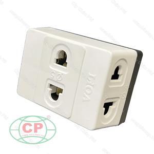 Ổ cắm nối chia 3 ngả, chân tròn Lioa ON3NC5