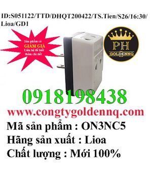 Ổ cắm nối chia 3 ngả, chân tròn Lioa ON3NC5