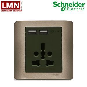 Ổ cắm Schneider E8442616USB_SZ_G19